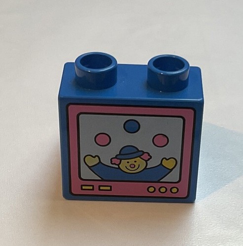 Lego duplo fernseher mit clown - duplo,