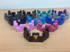 LEGO® Burgstein Zinnen Burgmauer Turm Balkon Erker  #6066 #6072 - versch. Farben