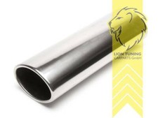 Edelstahl Endrohr Auspuff