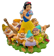 Schneewittchen 7 Zwerge Spardose Bullyland Disney Vintage Figur Sparschwein