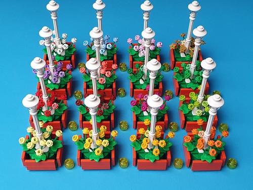Lego laterne weiß mit - 1x,