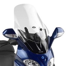 GIVI Windschild transparent, 640 mm hoch, 500 mm breit für Piaggio X9 200-250-50