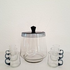 Vintage Rauchglas Kristallglas