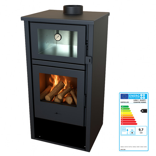 Holzofen mit backofen - holzofen, lux