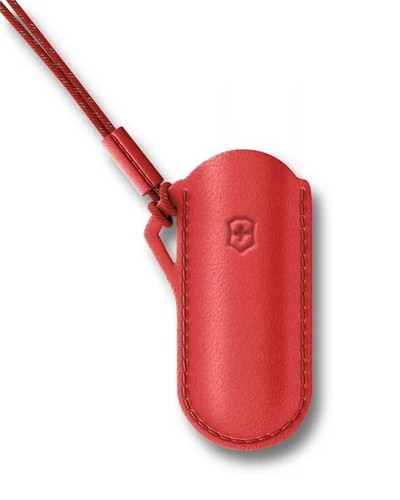 Victorinox ledertasche rot - victorinox, &