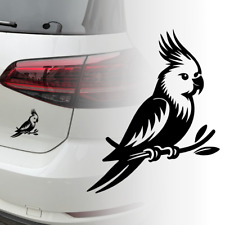 Auto Aufkleber | Nymphensittich | Vogel | Versch.  Farben / Größen | Sticker 580