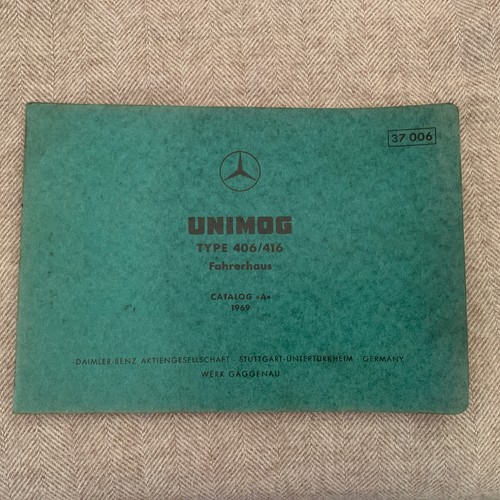 Mercedes unimog typ 406 - mercedes,