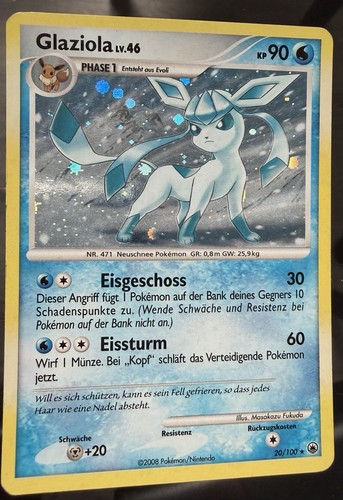 Pokémon glaziola 100 holo - pokémon,
