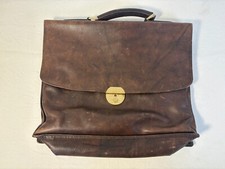 Vintage aktentasche braun echt - vintage,