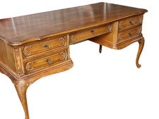 großer alter Chippedale Warrings Schreibtisch Barock Stilmöbel ca. 164 cm