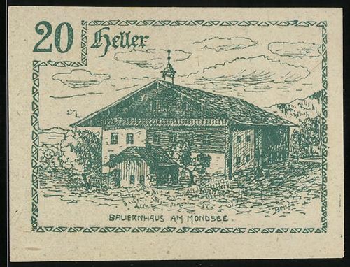Notgeld innerschwand 1920 20 - notgeld, 1920,
