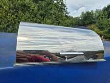 Brotaufbewahrungsbox aus Edelstahl Brotbehälter für die Arbeitsplatte Glasplatte