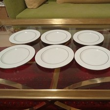 6 x Arzberg Cult Linea Negra Kuchenteller