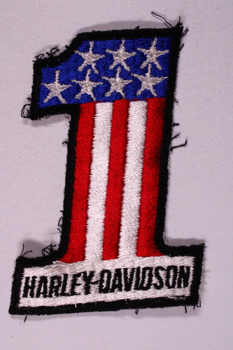 Harley davidson badge patch - badge,