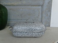 W7984 Alter Emaille Bräter |