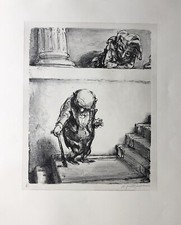 Andreas Paul Weber Lithographie signiert