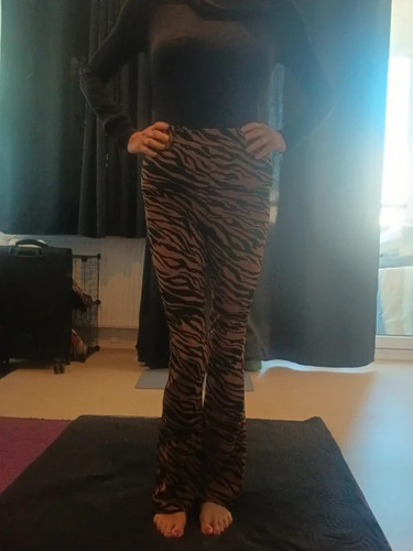 Schlaghose leggin zebra muster - schlaghose,