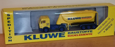 Seltener Herpa Mercedes Silozug Kluwe Baustoffe Berlin 1:87  Modellauto in Ovp.