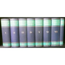Kindlers Literatur Lexikon in 8 (7+1) Bänden komplett, 1965  Sprachwissenschafte