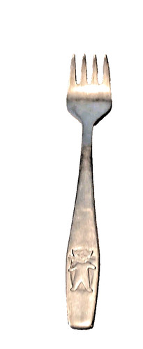 Ddr kinderbesteck gabel - ddr,