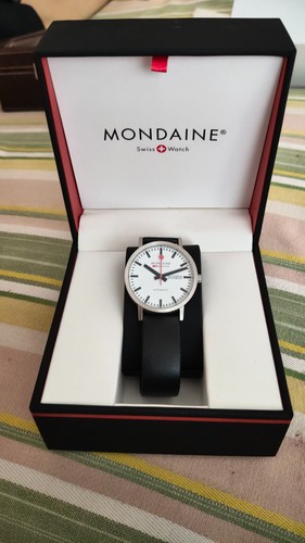 Swiss watch mondaine - swiss, sbb