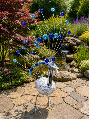 Wippvogel windspiel edelstahl - wippvogel,