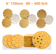 Schleifscheiben 6" 150mm klett 17 Loch Exenter , Winkelschleifer Schleifteller