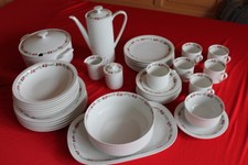 Arzberg Germany Kaffeeservice und Tafelservice Rosenmuster Kaffeegeschirr Tafel