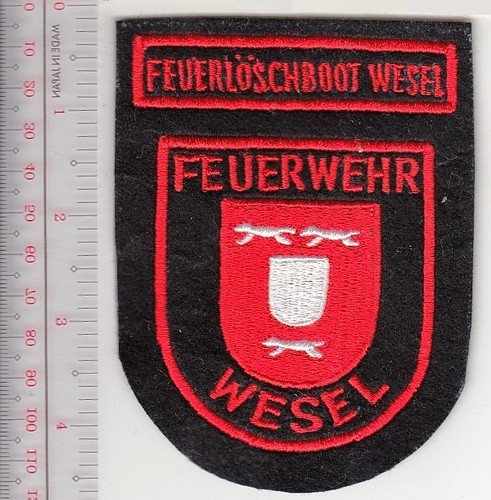 Wesel fire department - wesel, fireboat