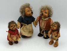 Steiff Mecki Familie 4x Figuren