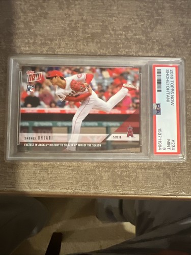 2018 topps now shohei ohtani - now,