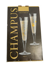 RITZENHOFF Champus Kristallglas Champagnergläser Set 2 Stück Made in Germany