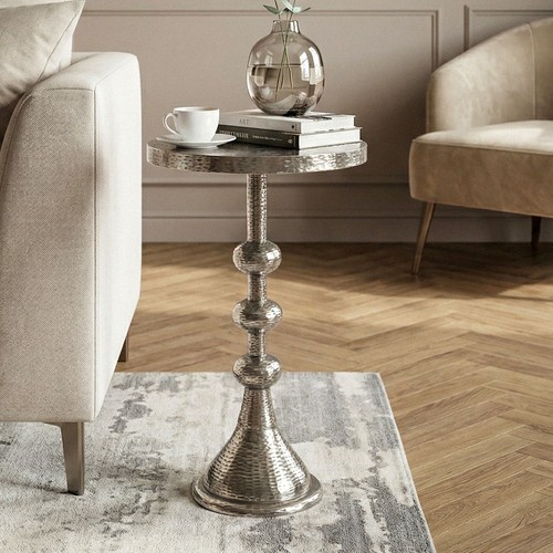 Beistelltisch silber 30cm - silber,