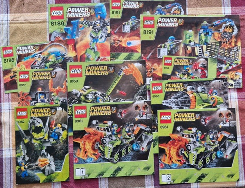 Lego power miners - power, anleitung