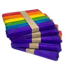 500x bunte Holzstiele