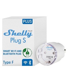 Shelly Plug Plug S WiFi Kindersicherung Smart Metering Intelligente Steckdose