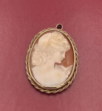Antiker Anhänger Kamee 8K/