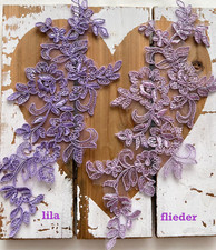 Spitzenapplikation Hochzeit