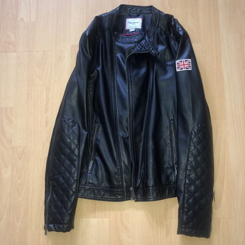 Pepe jeans lederjacke - pepe,
