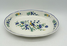 erhöhte Servierplatte, Spargelplatte 28,5 x 19 von Villeroy & Boch Phoenix blau