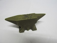 alter  kleiner Amboss Messing 573g Juwelier Schmied Goldschmied Werkzeug