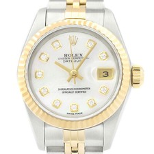 Rolex Datejust 18K Gelbgold &