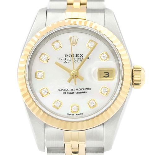 Rolex datejust 18k gelbgold - 18k, &