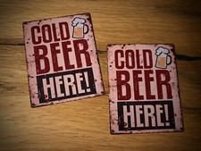 2x BEER Aufkleber Sticker Bier