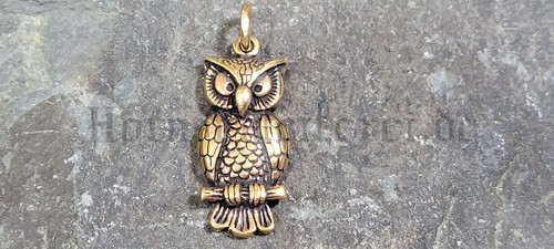 Anhänger owl capone eule - anhänger,
