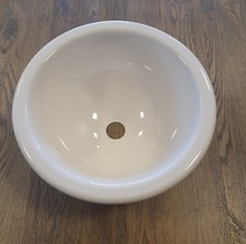 Waschbecken Kunststoff Weiß