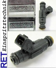 Einspritzdüse BOSCH 0280156061 Audi TT 1,8 06A906031BA gereinigt & geprüft