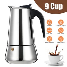 Espressokocher Edelstahl