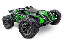 Traxxas 67097 Rustler 4x4 VXL Ultimate Stadium Truck clipless grün 100km/h+ ARTR