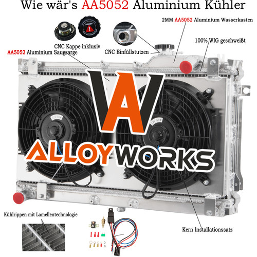 Reihig kühler lüfter - kühler, +